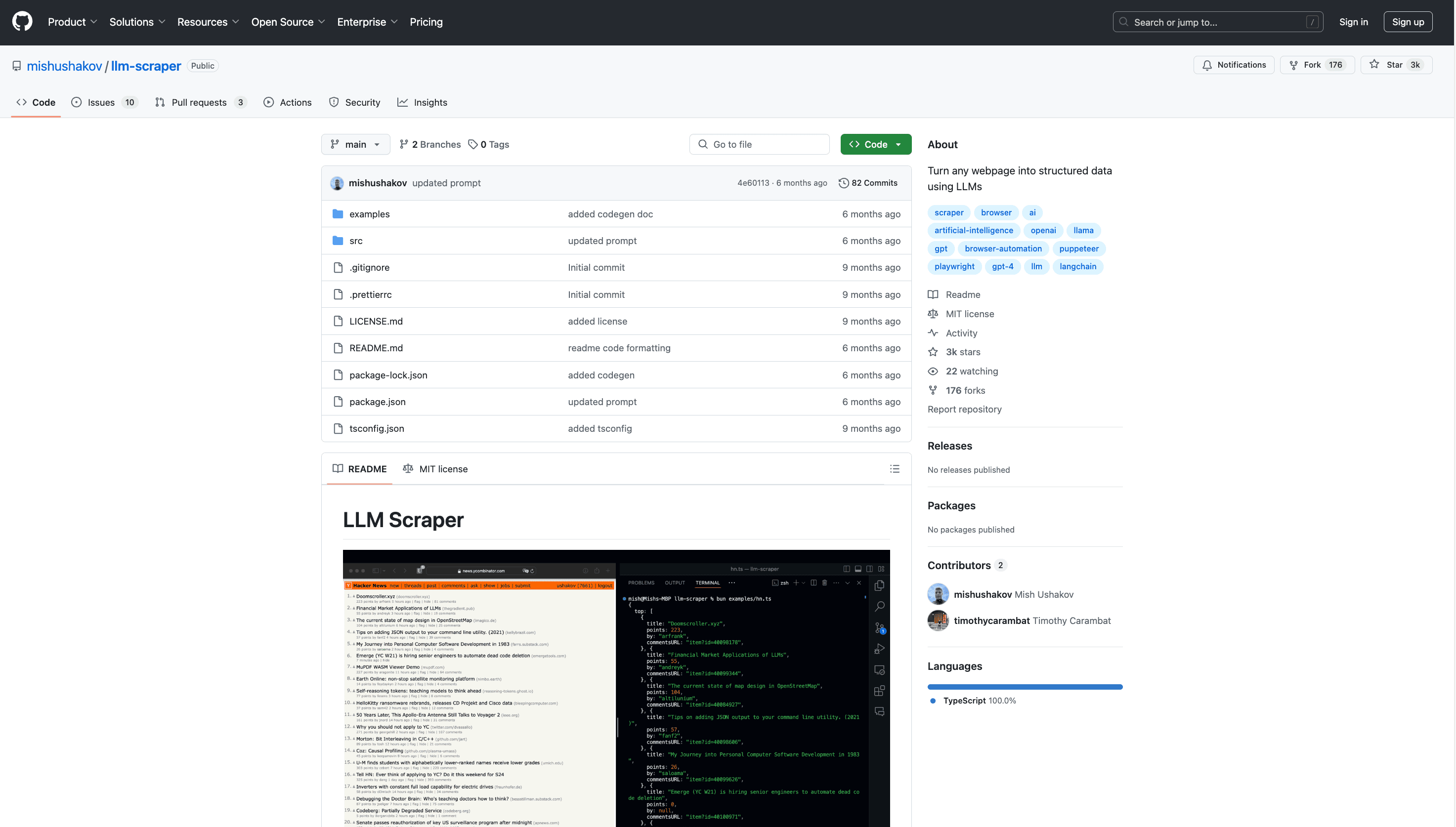 LLM-Scraper