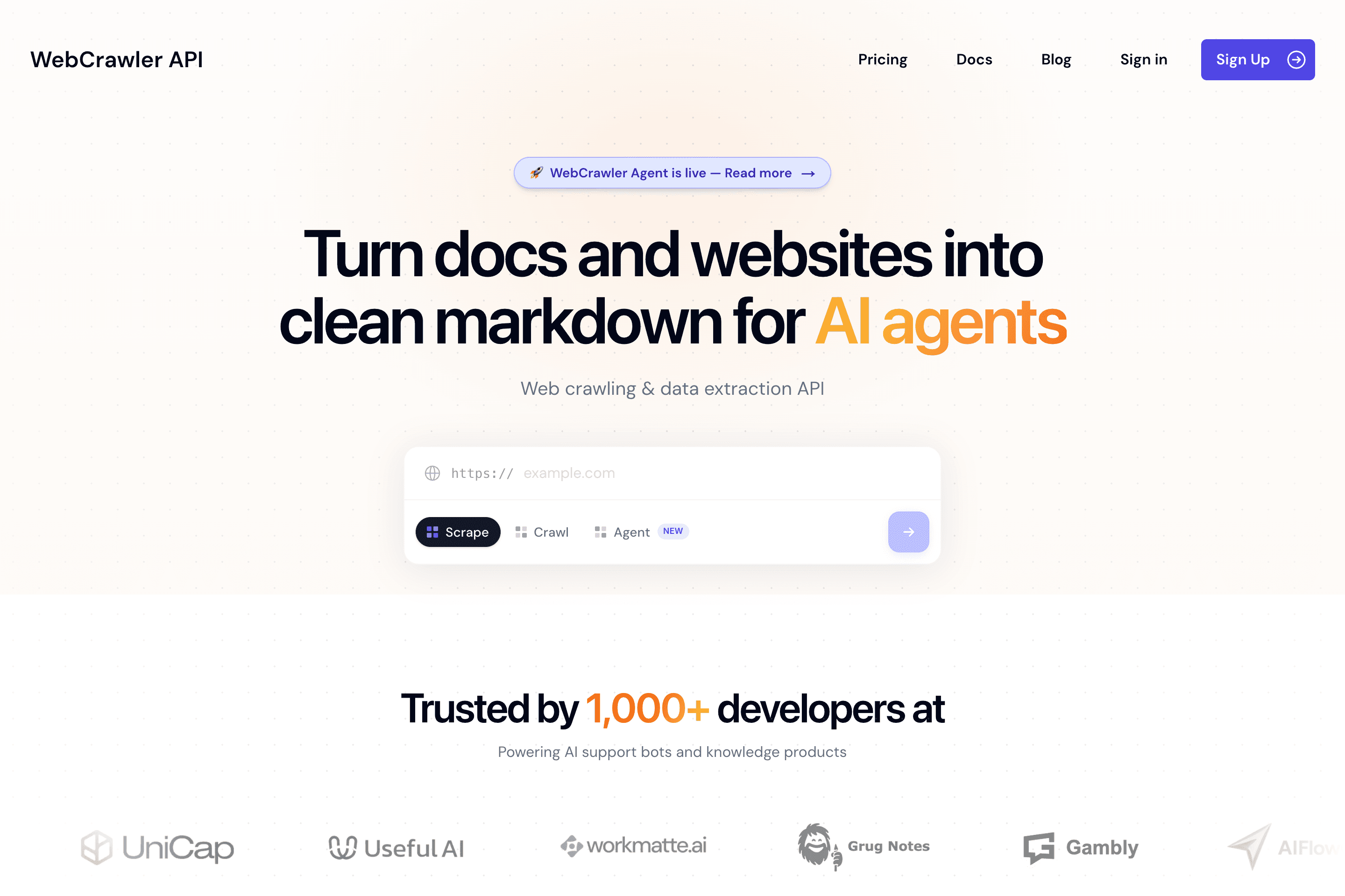 Best Web Crawler API in 2026
